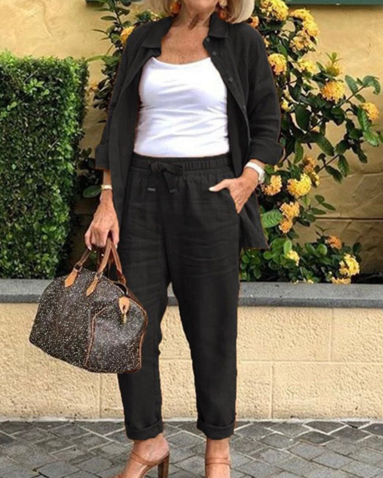 Conjunto com Botão Isabele