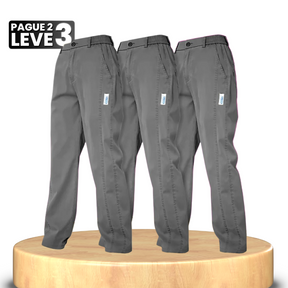 [Pague 2, Leve 3] + 2 Brindes - Calça Feminina Aurora em Malha de Seda Gelo e Poliéster (Sua Nova Peça Favorita!)