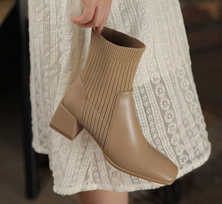 Dallas Bota Feminina Texana Western Cano Curto com Malha + Brinde Exclusivo