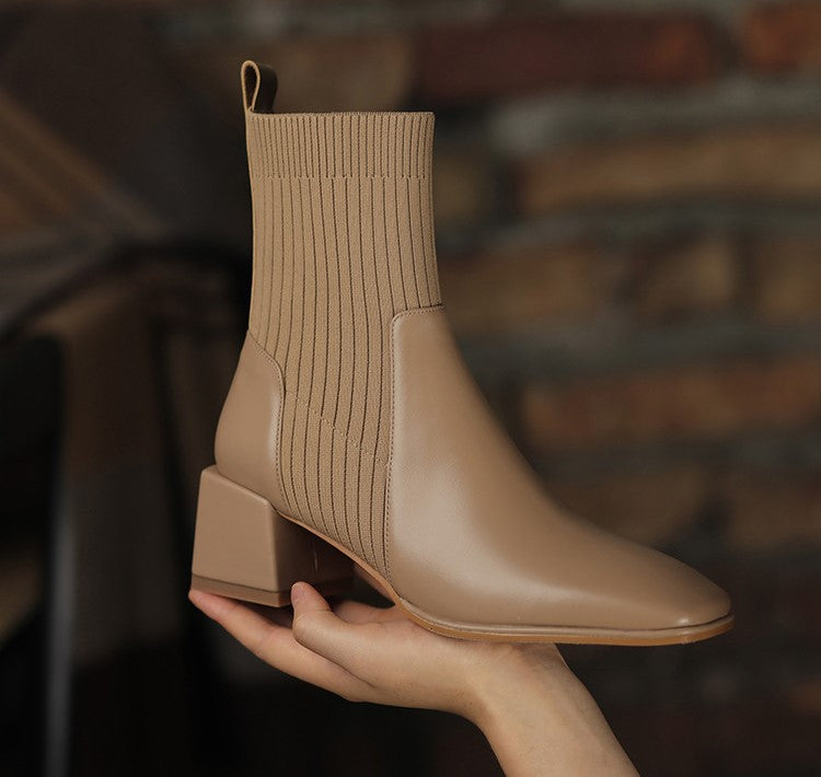 Dallas Bota Feminina Texana Western Cano Curto com Malha + Brinde Exclusivo