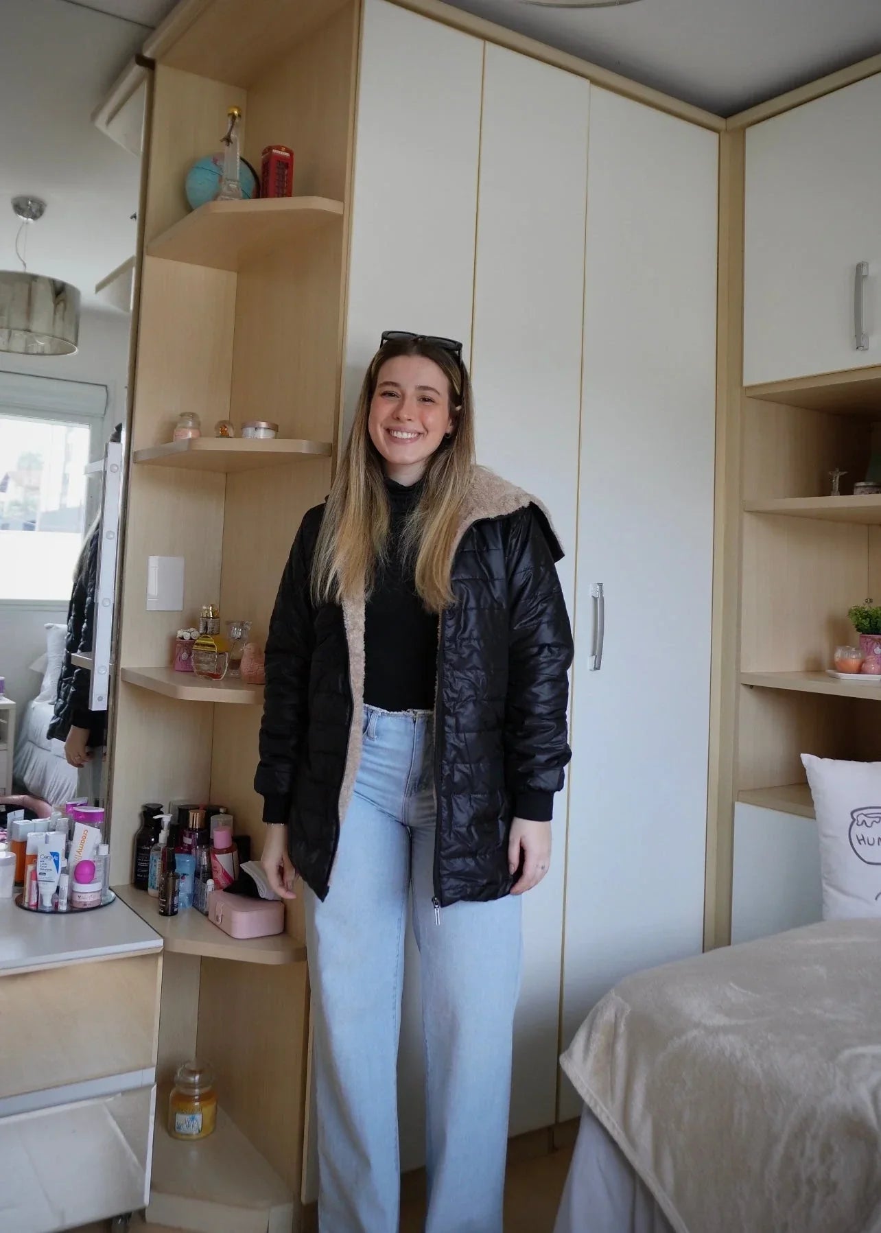 Jaqueta Feminina Peluciada - QUEIMA DE ESTOQUE