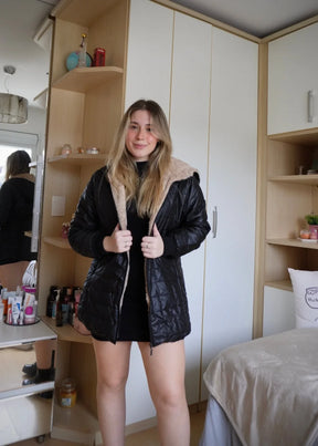 Jaqueta Feminina Peluciada - QUEIMA DE ESTOQUE